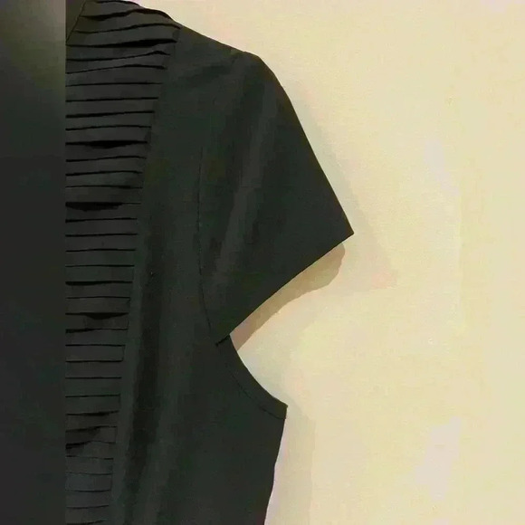 Diane Von Furstenberg black dress size 4 - Picture 4 of 6